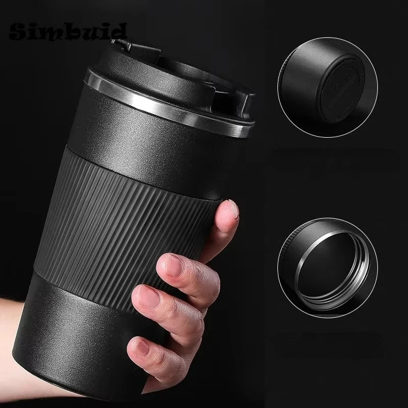 Thermal Coffee Mug – 380ml & 510ml Stainless Steel Travel Cup