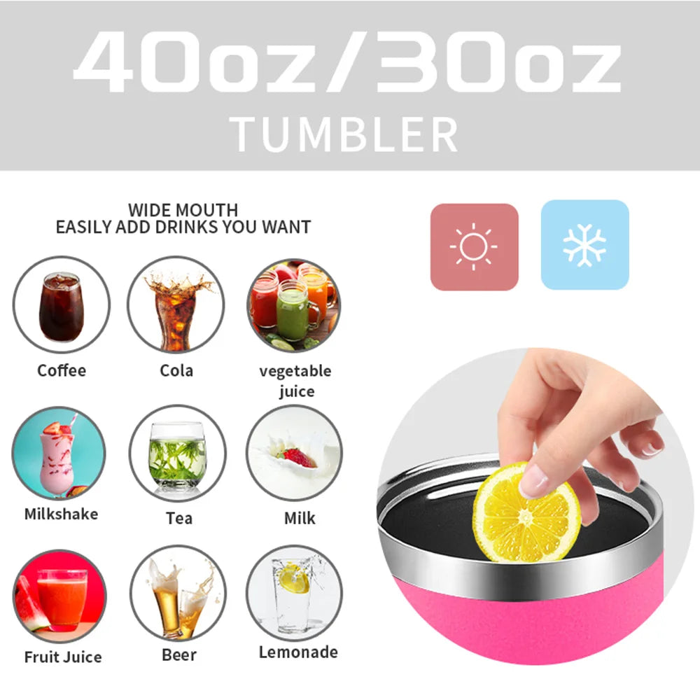 30oz Tumbler - 40oz Tumbler