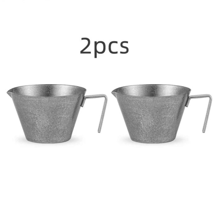 Stainless Steel Espresso Measuring Cup with Handle – MHW-3Bomber