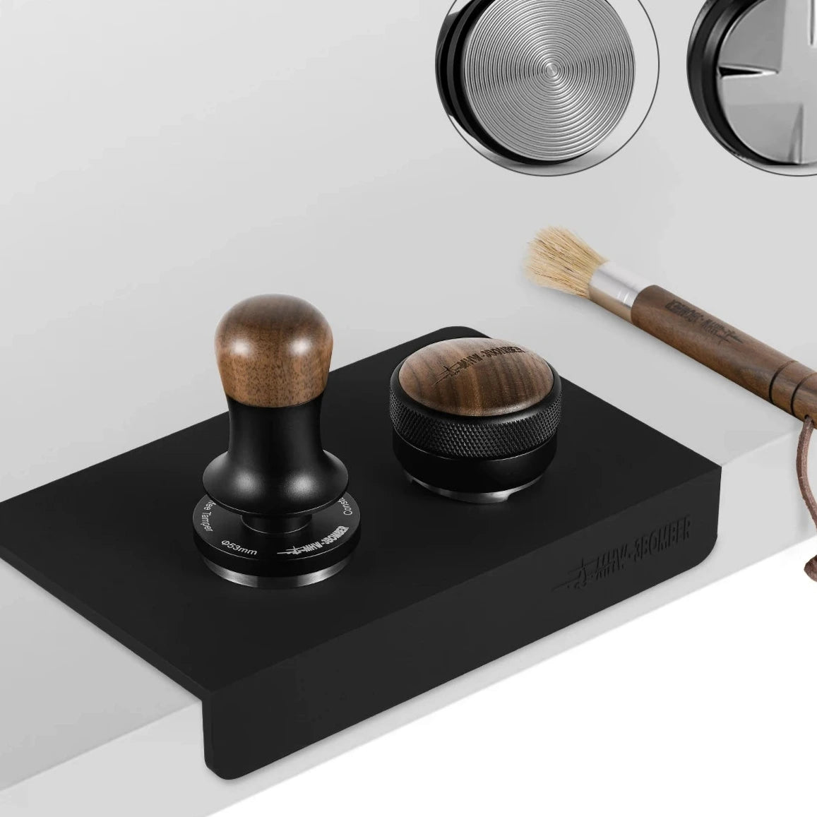 MHW-3Bomber Tamper – 30lb Spring for 51/53/58mm Espresso
