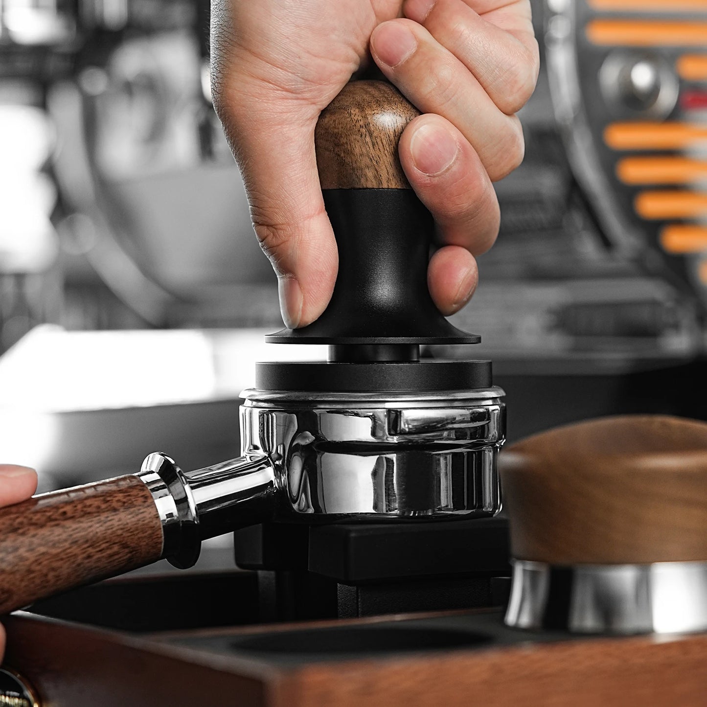 MHW-3Bomber Tamper – 30lb Spring for 51/53/58mm Espresso