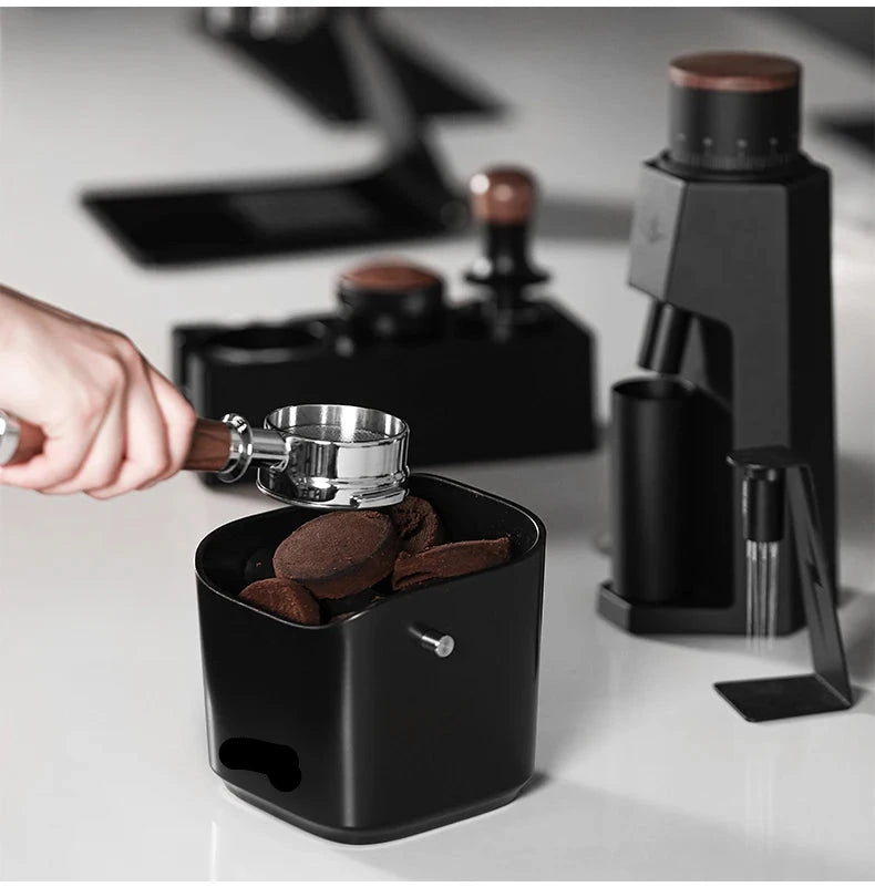 MHW-3Bomber Coffee Knock Box – 1.2L Square Design | Anti-Slip