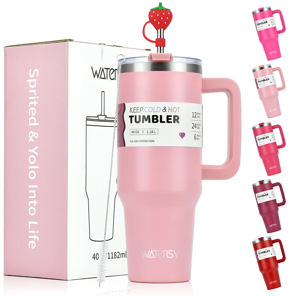 30oz/40oz Stainless Steel Thermal Mug - Insulated Tumbler