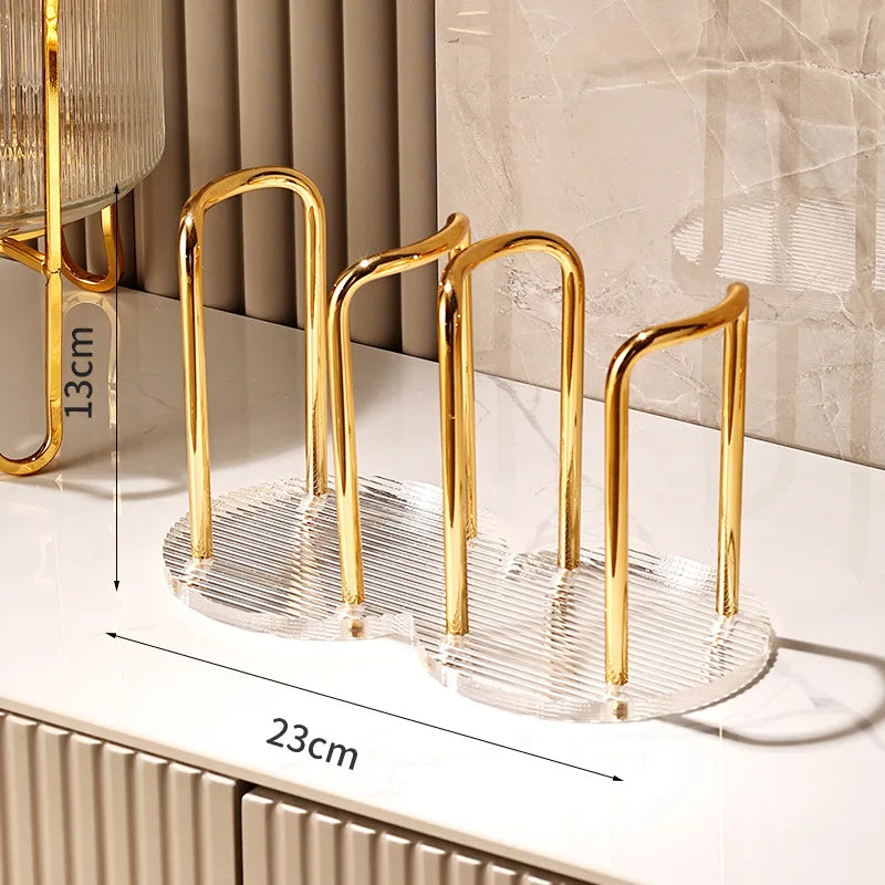 Disposable Cup Holder Rack – Tea & Water Cup Organizer