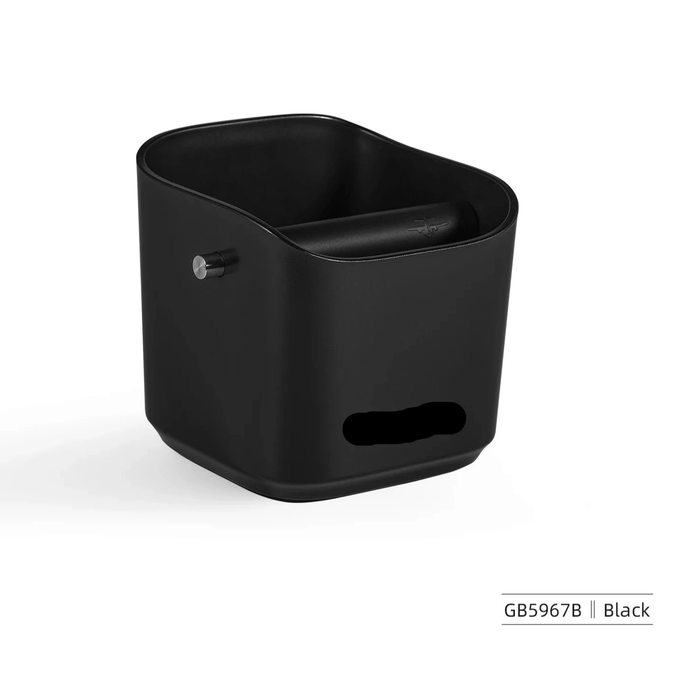 MHW-3Bomber Coffee Knock Box – 1.2L Square Design | Anti-Slip