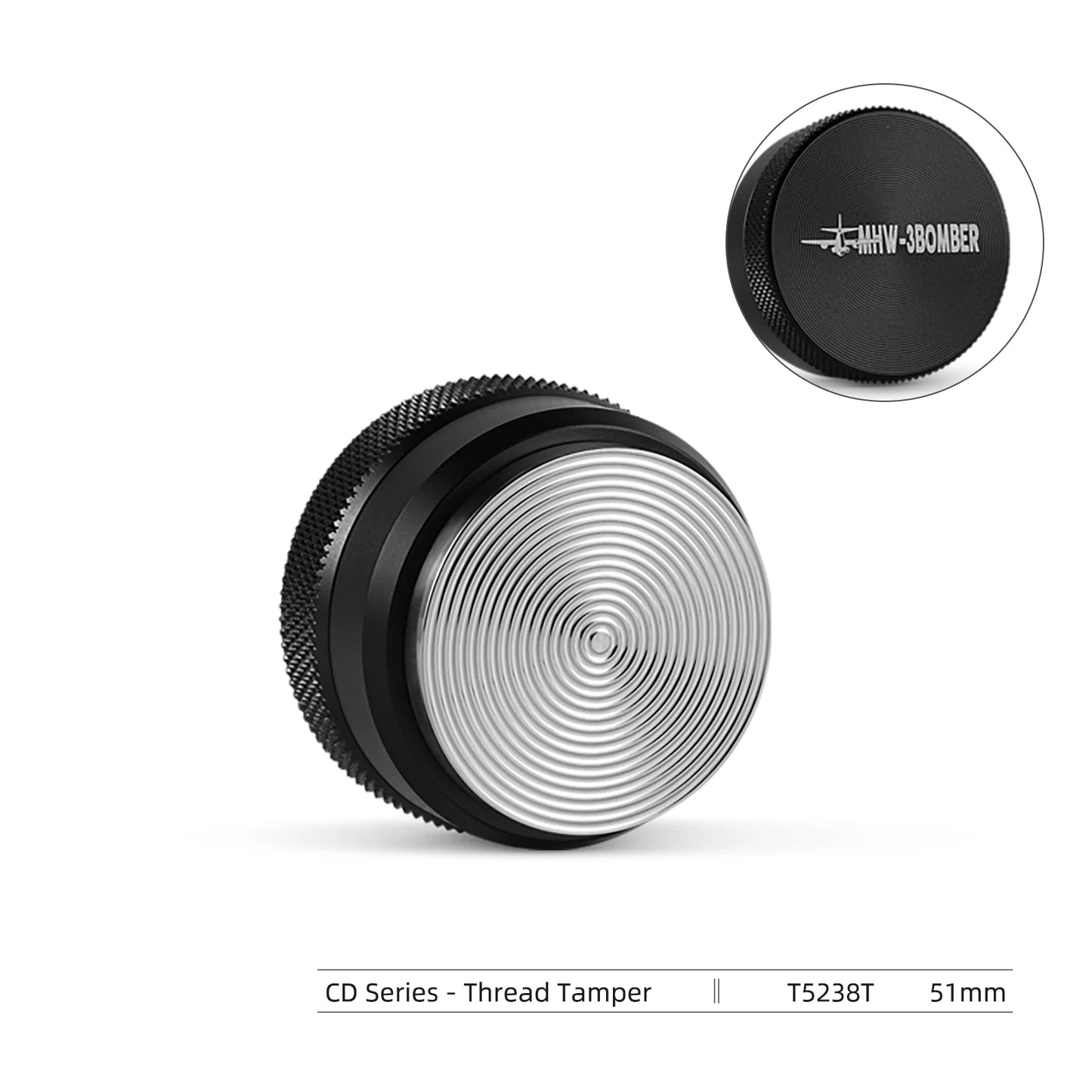 Espresso Tamper & Distributor Set – 51/53/58mm | MHW-3Bomber