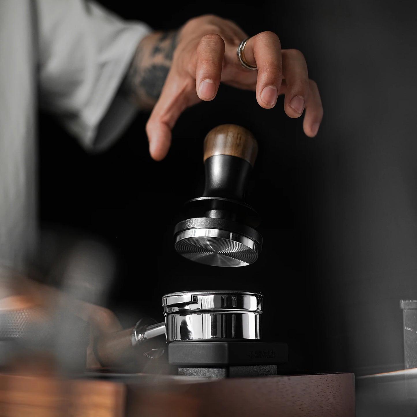 MHW-3Bomber Tamper – 30lb Spring for 51/53/58mm Espresso