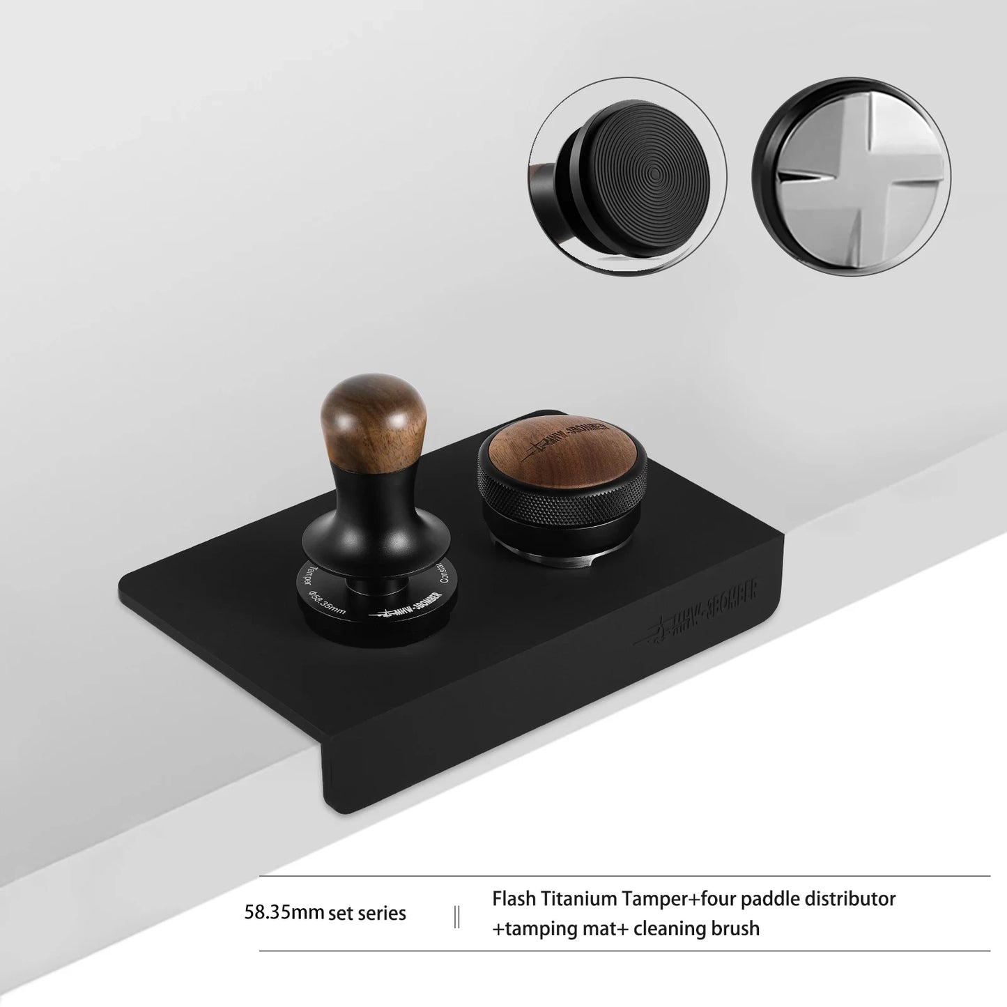 MHW-3Bomber Tamper – 30lb Spring for 51/53/58mm Espresso