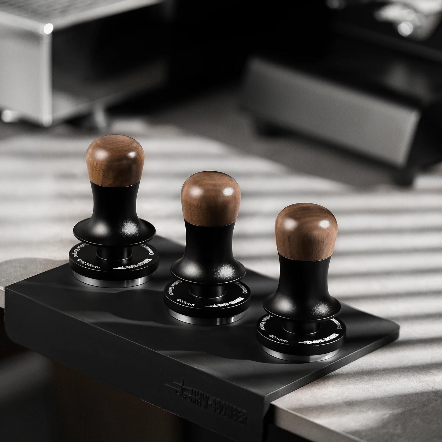 MHW-3Bomber Tamper – 30lb Spring for 51/53/58mm Espresso