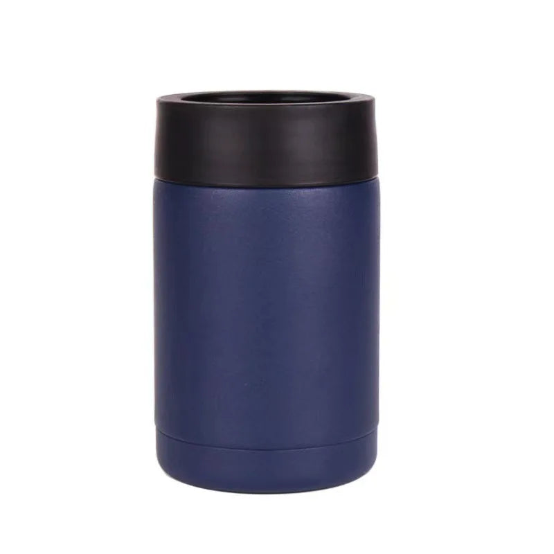 12oz Stainless Steel Beer Cooler with Opener – Insulated