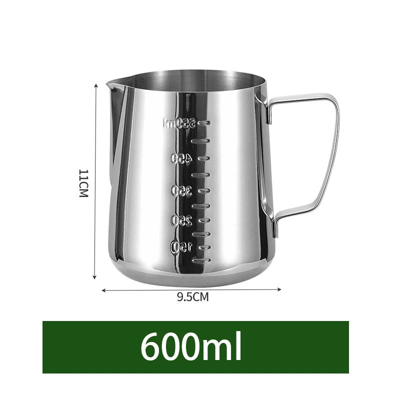 Stainless Steel Milk Frothing Jug – Barista Pitcher | CoffeeGuys