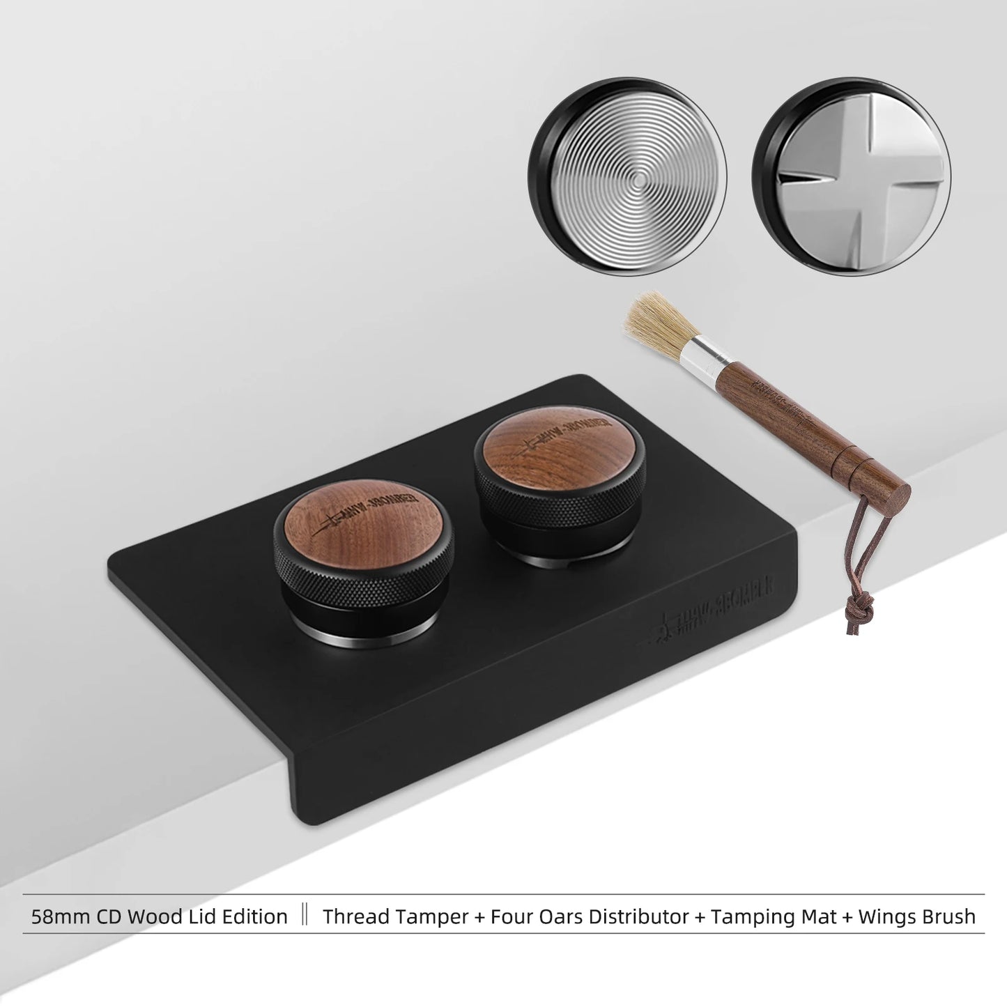 Espresso Tamper & Distributor Set – 51/53/58mm | MHW-3Bomber