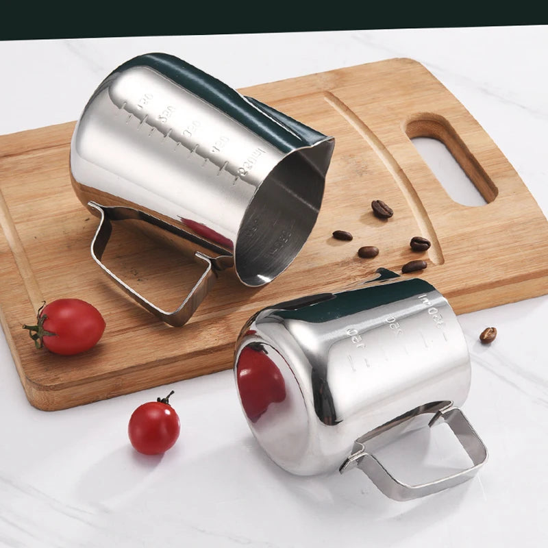 Stainless Steel Milk Frothing Jug – Barista Pitcher | CoffeeGuys