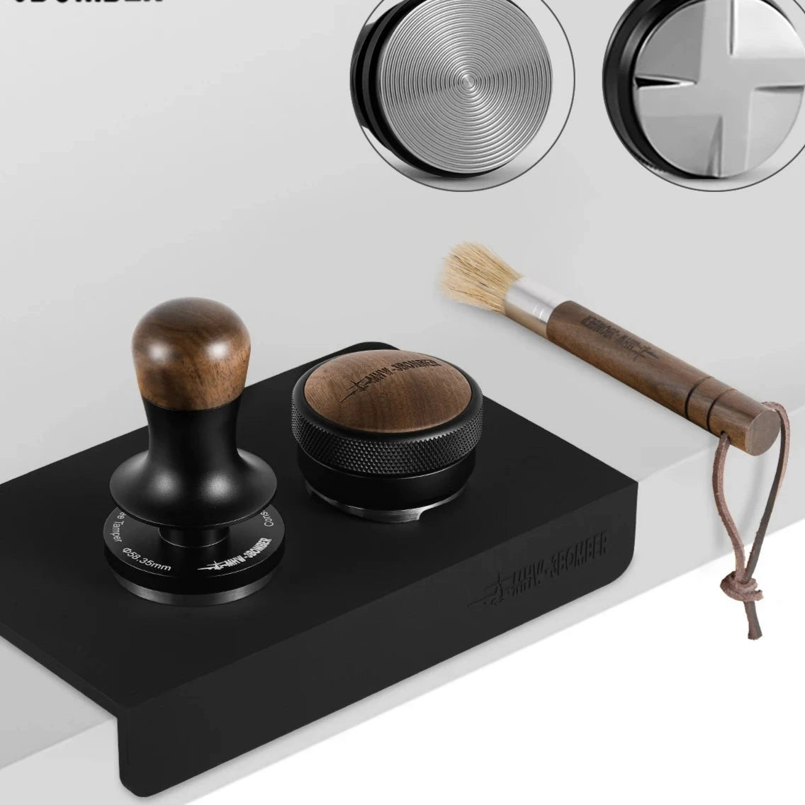 MHW-3Bomber Tamper – 30lb Spring for 51/53/58mm Espresso
