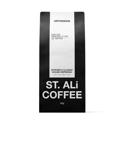 ST. ALi Orthodox Coffee Beans – Premium Espresso Blend