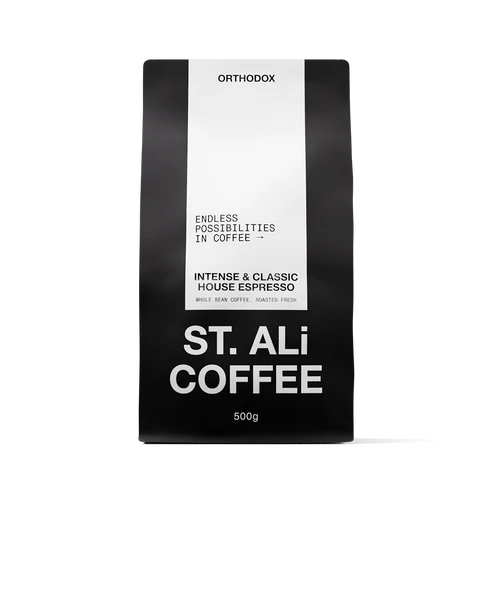 ST. ALi Orthodox Coffee Beans – Premium Espresso Blend