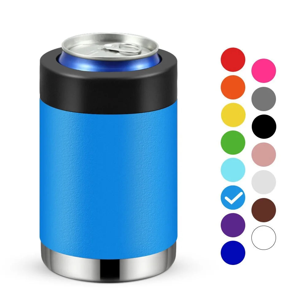 12 oz Beer Can Cooler - Stainless Steel Beer Cooler