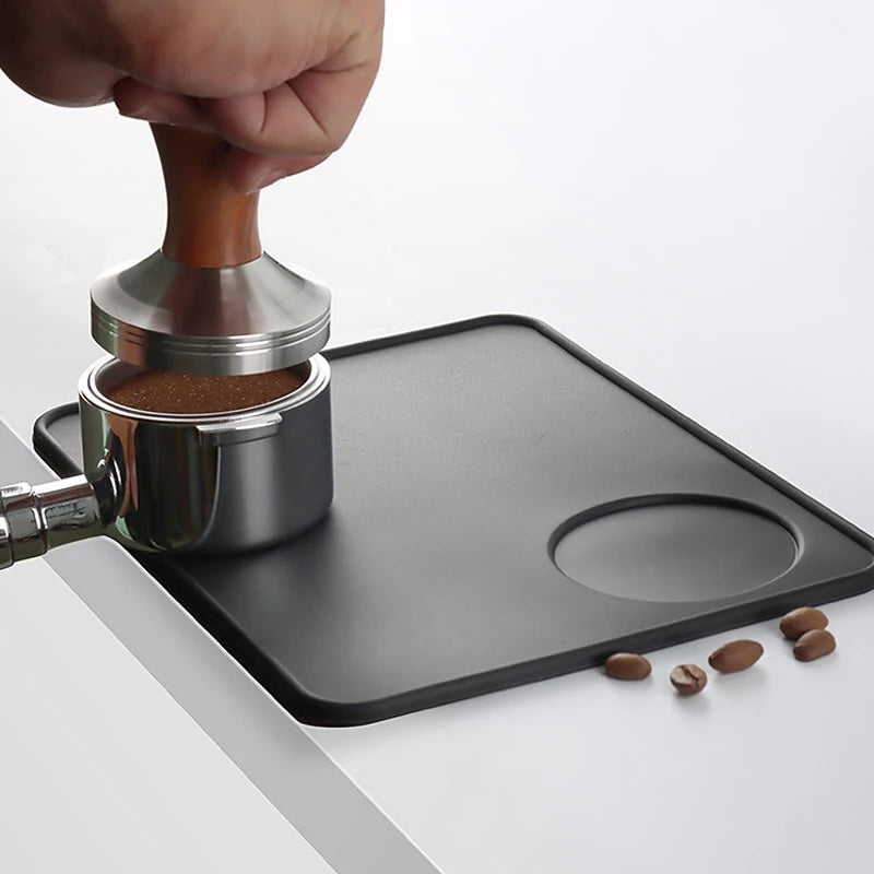 Silicone Coffee Tamper Mat – Espresso Tamping Pad