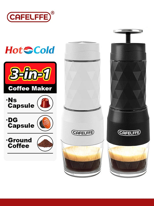 Cafelffe 3-in-1 Portable Coffee Machine