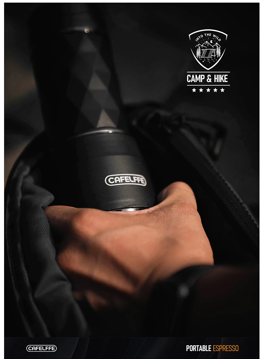 Portable Espresso Maker - Capsule & Ground Coffee Maker