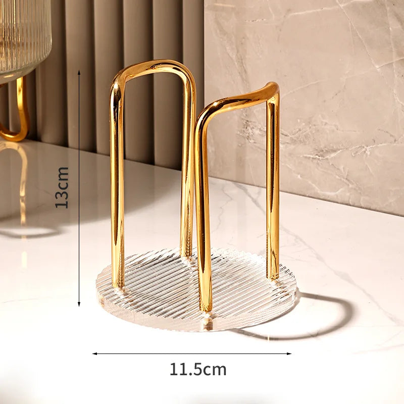 Disposable Cup Holder Rack – Tea & Water Cup Organizer