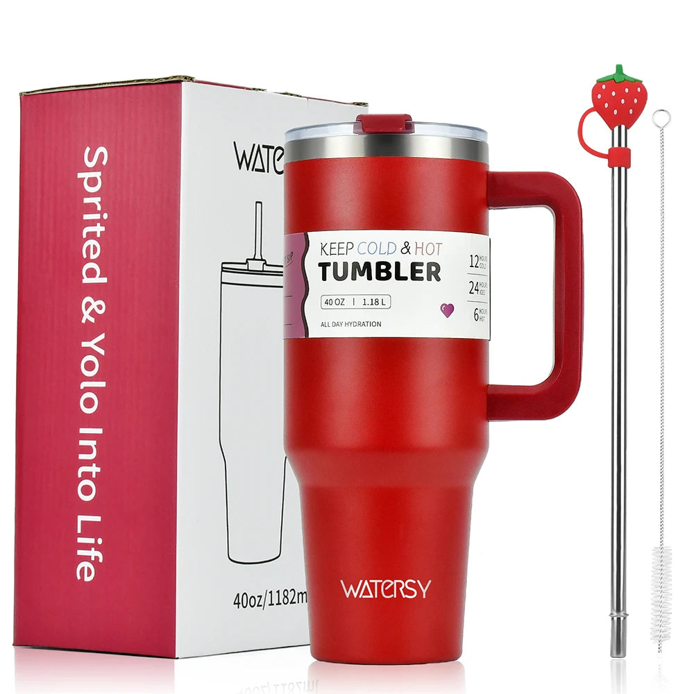 30oz/40oz Stainless Steel Thermal Mug - Insulated Tumbler