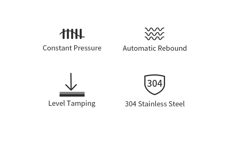 Professional 30lb Espresso Tamper for Breville – Spring-Loaded