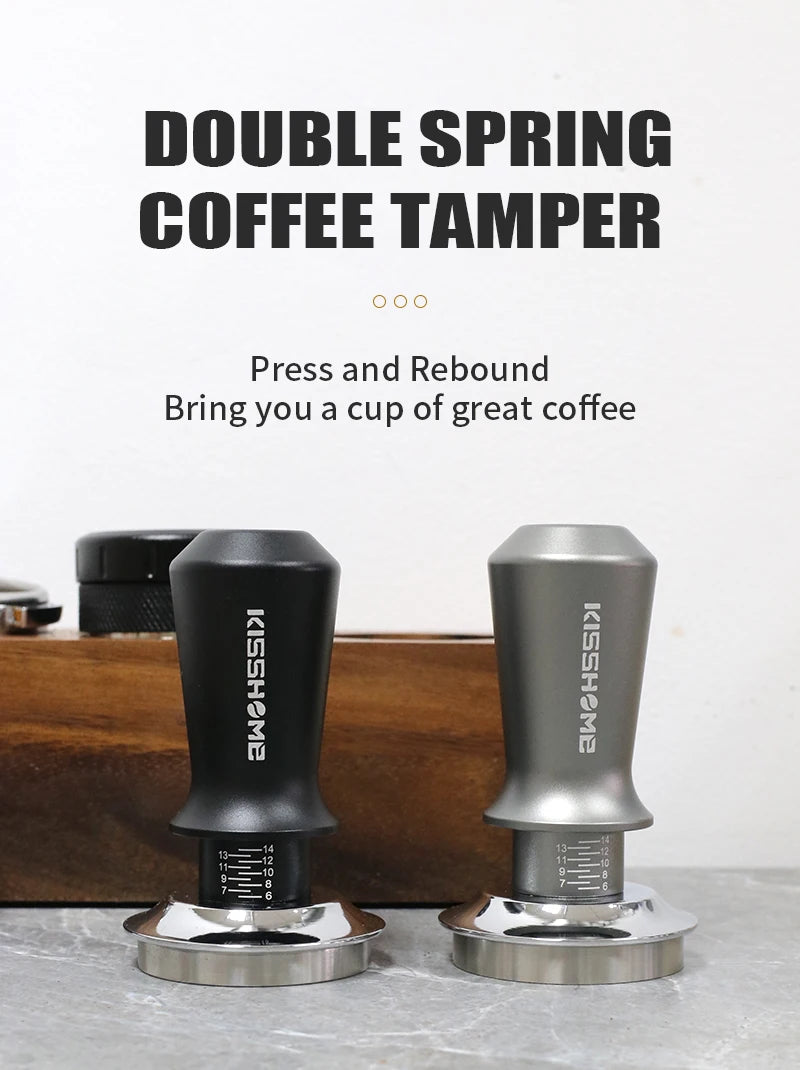Professional 30lb Espresso Tamper for Breville – Spring-Loaded