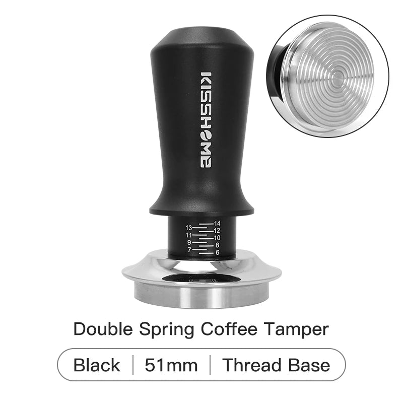 Professional 30lb Espresso Tamper for Breville – Spring-Loaded