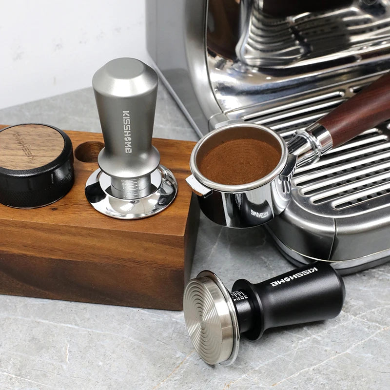 Professional 30lb Espresso Tamper for Breville – Spring-Loaded