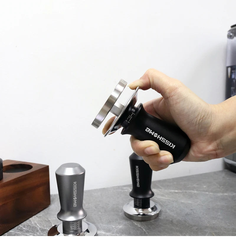 Professional 30lb Espresso Tamper for Breville – Spring-Loaded