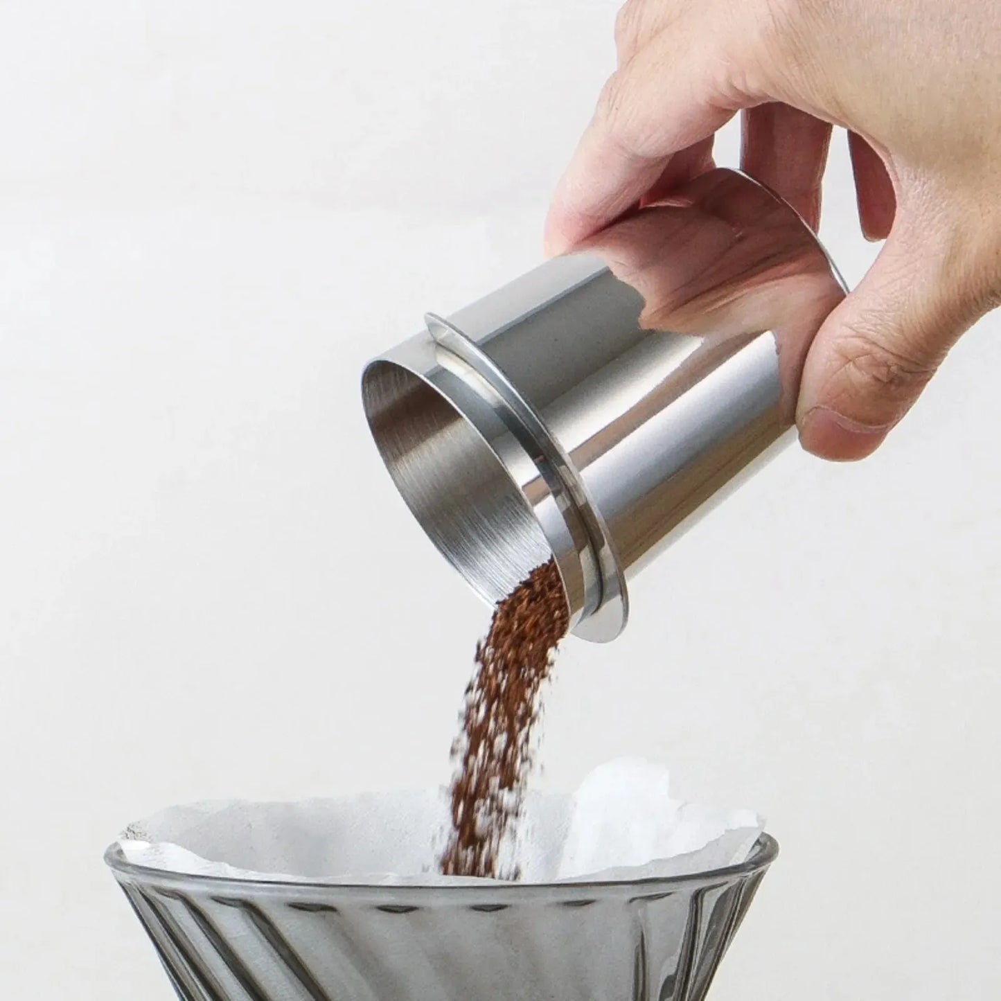 Stainless Steel Espresso Dosing Cup – 51/53/58mm Sizes Available