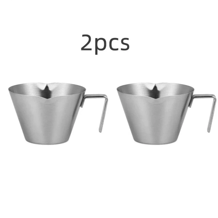 Stainless Steel Espresso Measuring Cup with Handle – MHW-3Bomber