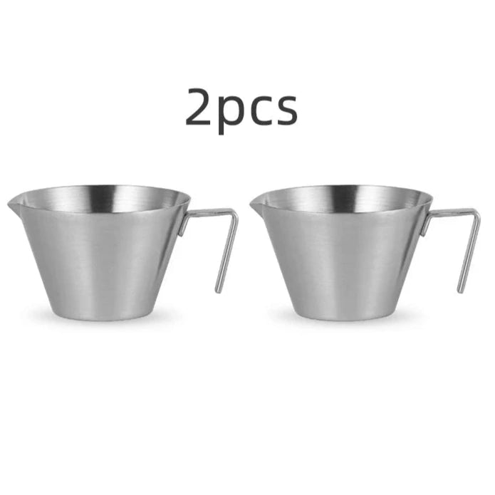 Stainless Steel Espresso Measuring Cup with Handle – MHW-3Bomber