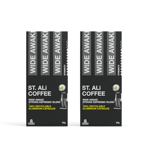 Wide Awake Dark Espresso Capsules – Bold & Energizing Coffee